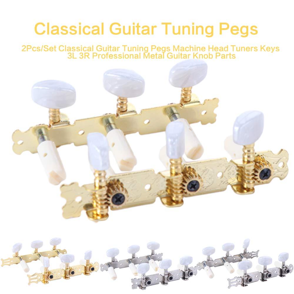 2Pcs/Set Machine Heads Classical Guitar Tuning Pegs Guitar String Tuning Pegs  Guitar Accessories