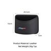 2025 Hot Car Door Storage Box PU Leather Auto Seat Back Hanging Trash Can Bin Accessories For BMW X1 X2 X3 X4 X5 X6 X7 G20 G30 6