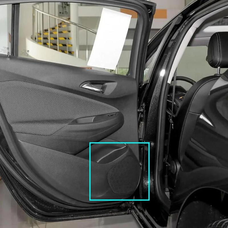 For Chevrolet Cruze Sedan 2017 2018    Car Door Audio Speak Sound Cover Ring Circle Lamp Trim Moulding