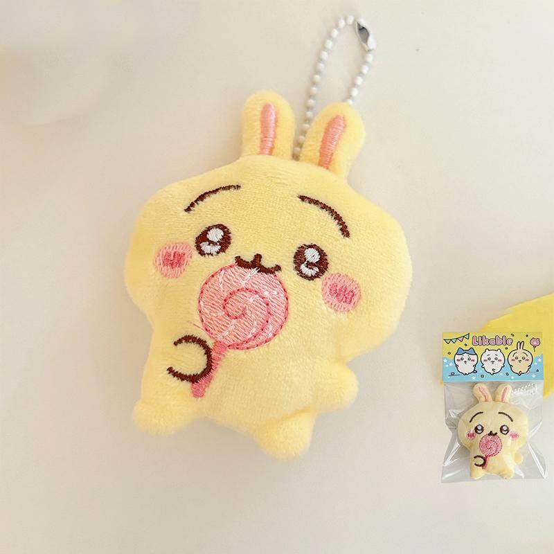 

Аниме Chiikawa Плюшевые игрушки Брелок Каваий Мультяшные броши Chiikawa для женщин девочек Аксессуары для украшения рюкзака Подарки A8