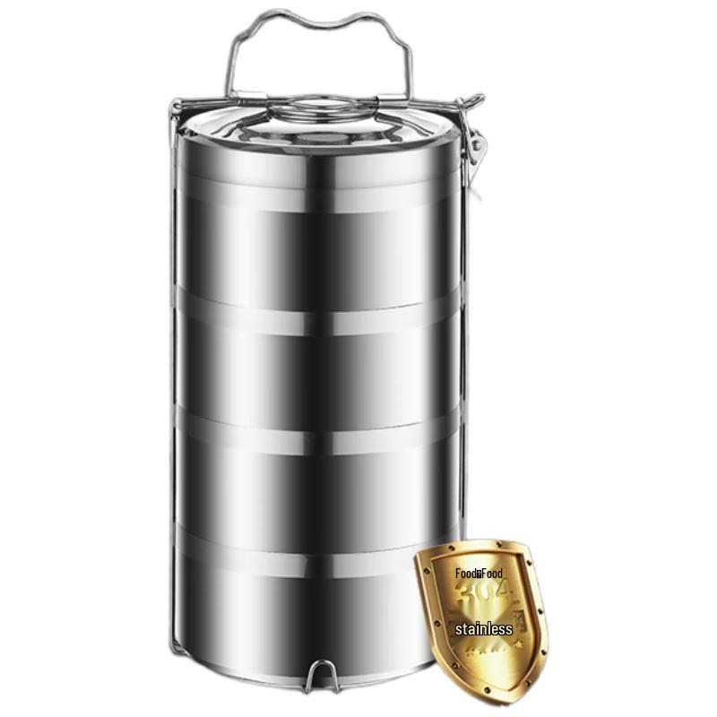 RuHan Stainless Steel Multi-layer Insulated Lunch Box