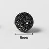 8 Pieces Unisex Ear Studs Fashion Glitter Classic for Anniversary Year