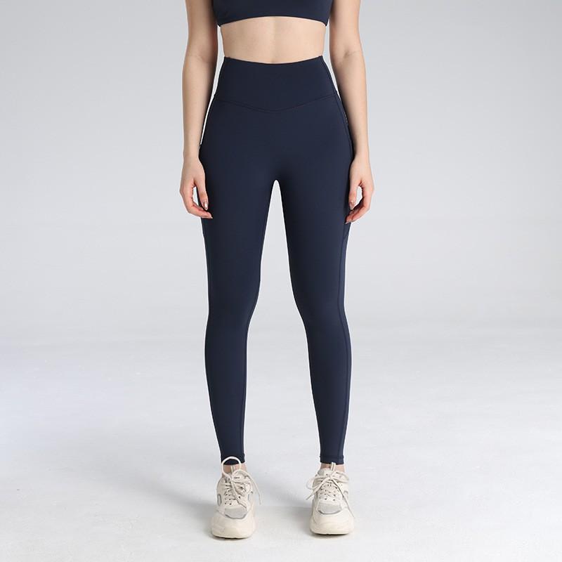High-Waisted Butt-Lifting Yoga Pants Women Seamless Tummy Control Leggings 9/10 Length Fitness Workout