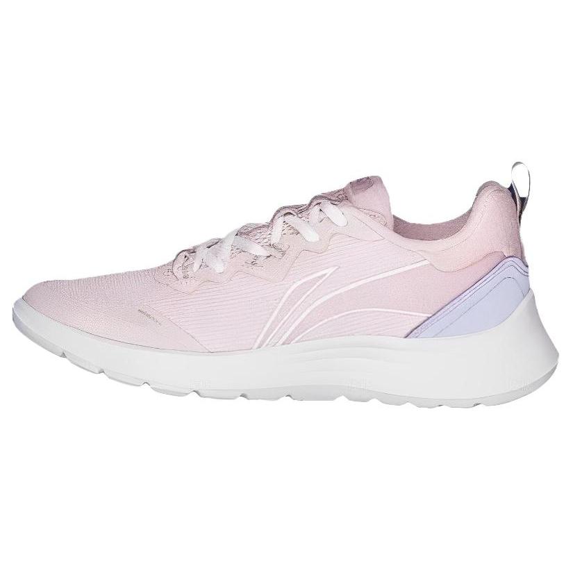 

Li Ning Feather Slip Resistant Low top Running Shoes Women s Pink ARST066-3 36