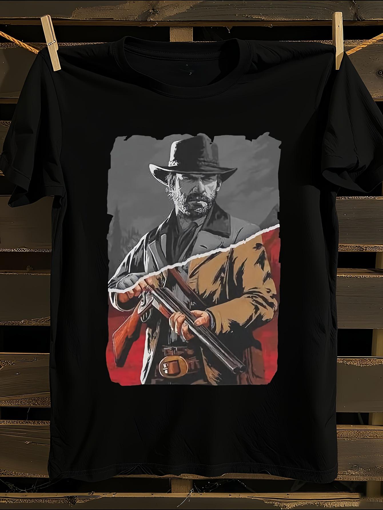 Arthur for MORGAN Western Cowboy Tshirt L