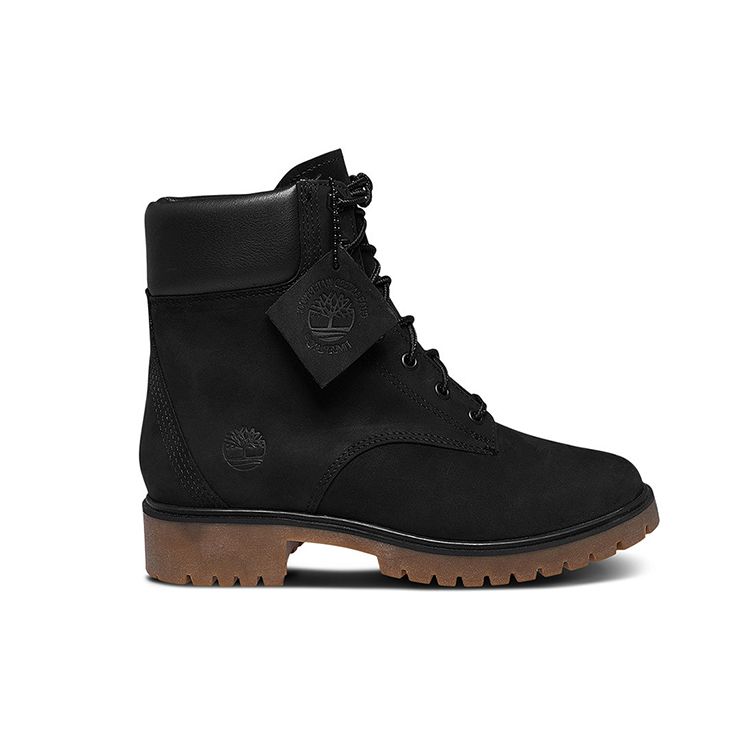 Timberland 6 Inch Casual Durable Mid Calf Work Boots Women boots Black A1TH8W