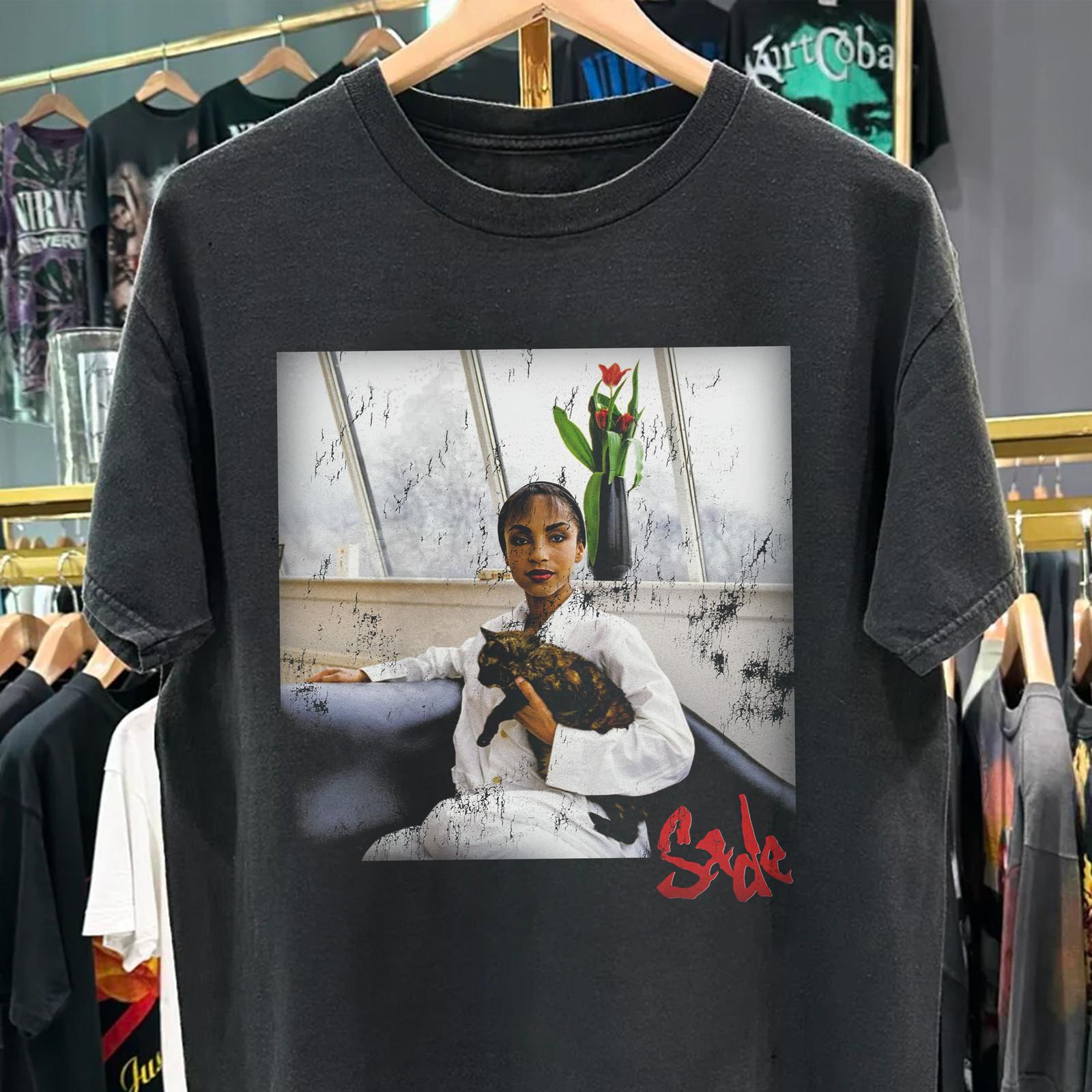 Sade Promo Washed T-Shirt Black XXL M