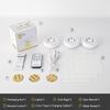 Magnetic LED Cabinet Light, Under Cabinet Lights with Remote, Type C Rechargeable Cat Eye Lights, Dimmable Color