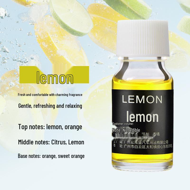 10ML Car Aromatherapy Refill: Creative Essential Oil Deodorant Ornament
