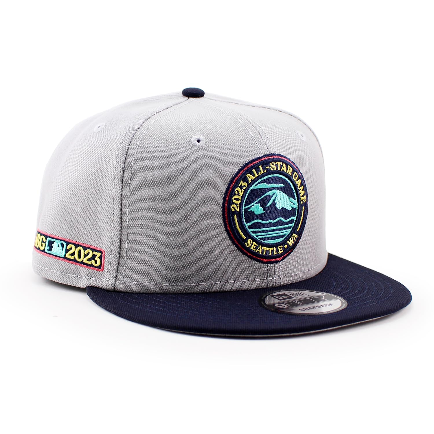 

Кепка New Era 9FIFTY Снэпбэк Сиэтл Маринерс MLB 2023 ИГРА ВСЕХ ЗВЕЗД СИЭТЛ КЕПКА СНЭПБЭК СЕРЫЙ СИЭТЛ МАРИНЕРС 950 Шляпа Боковой патч SIDE PATCH [Б/У] серый