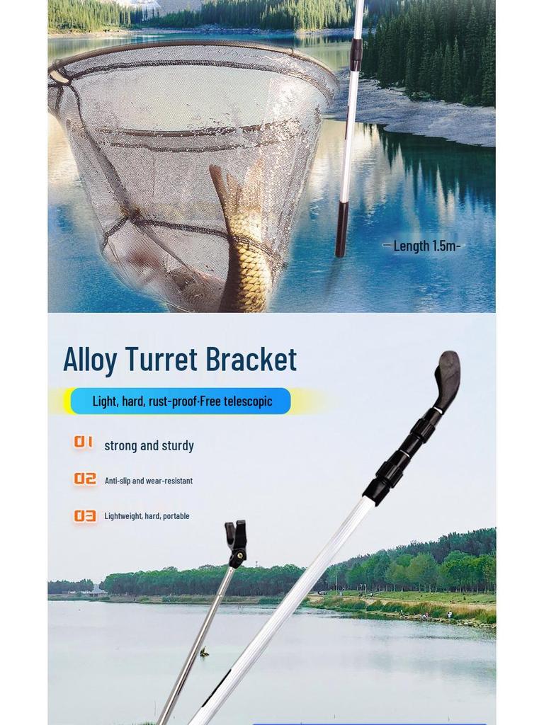 Beginner's Multi-Section Fishing Rod Set with Gear and Tackle Supplies