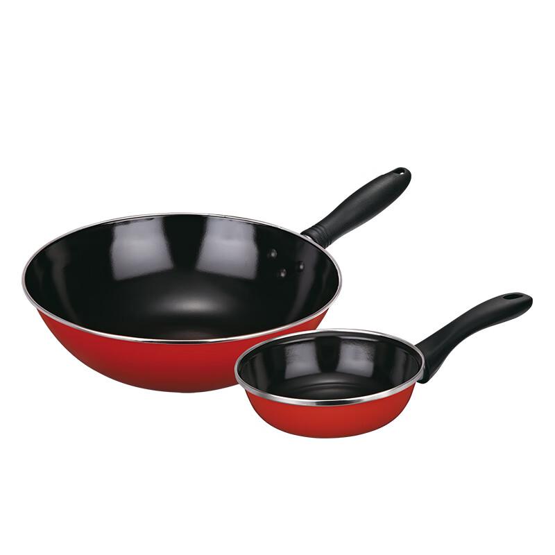SUPOR Wok & Soup Pot 2-Piece Cookware Set