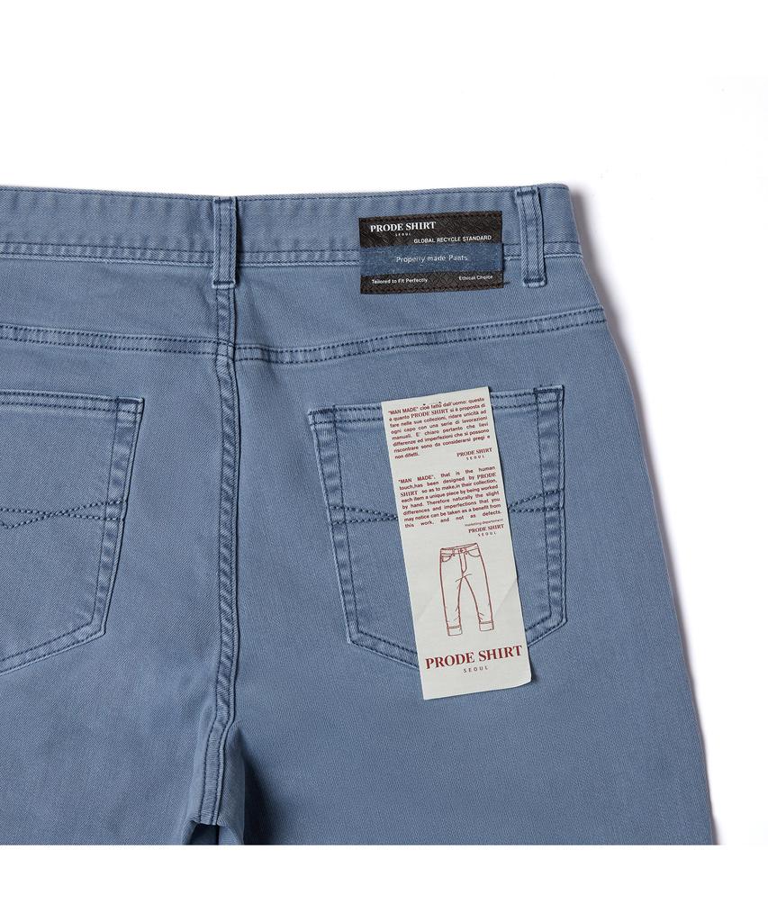 PRODESHIRT Bordeaux Dyed Denim Pants (Blue)