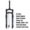 BOLANY Snow Bike Fork 20/26" Magnesium Alloy Air Fork 120mm Travel Shock Suspension 4.0 Fat Tire Fork Bike Accessories