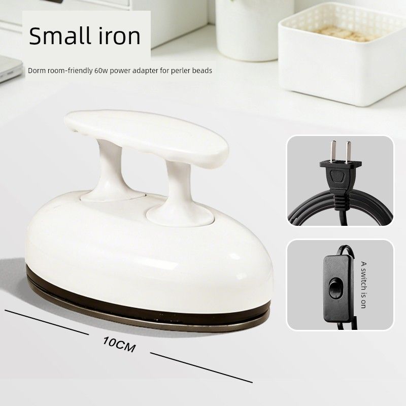 

Special Electric Iron for Bead Ironing, Small Handheld Ironing Machine for Home Use, Mini Tool for Dormitory, 3C Certified [Portable Small Size] 60W Available in Dormitory