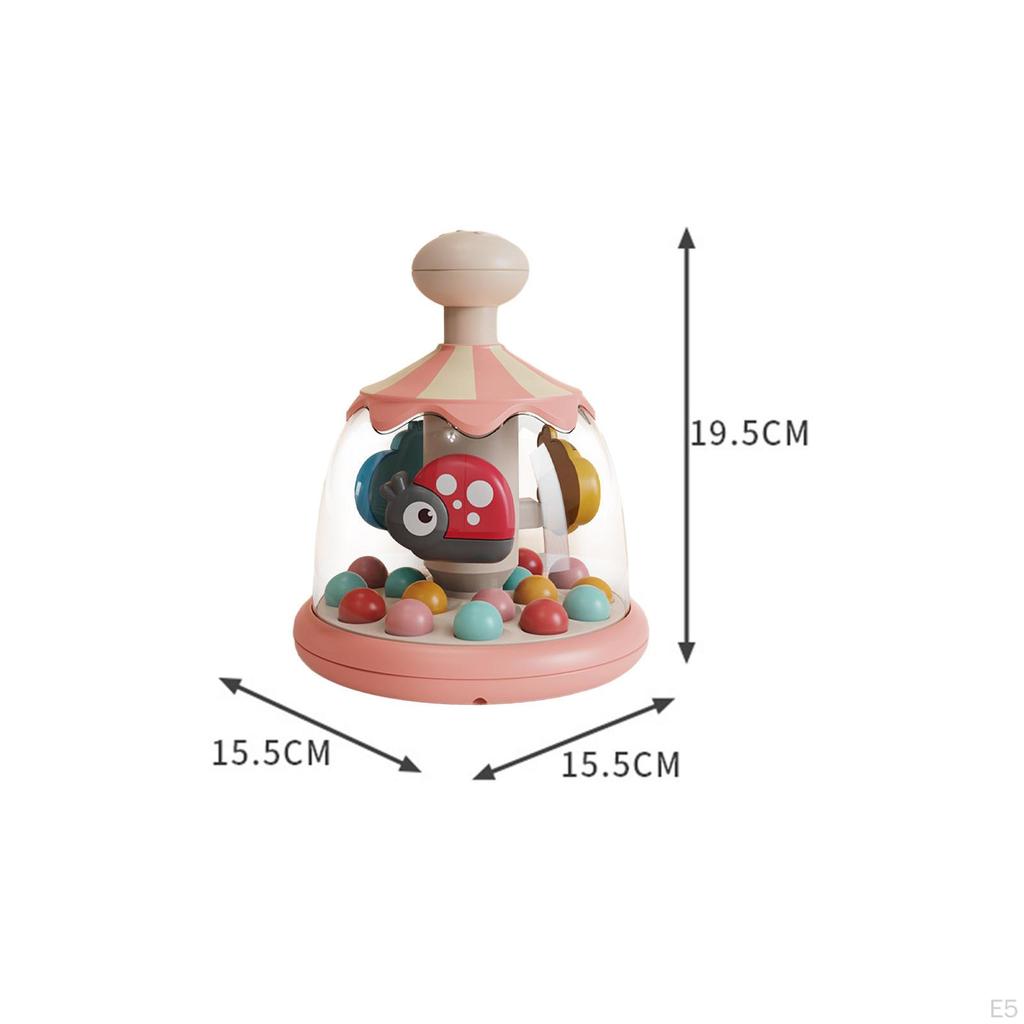 Baby Carousel Toy, Montessori Learning Toys for Children 6-12 Months