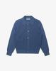 Work On Body Off Sci-Fit Semi-Overfit Cotton Cardigan [Blue]