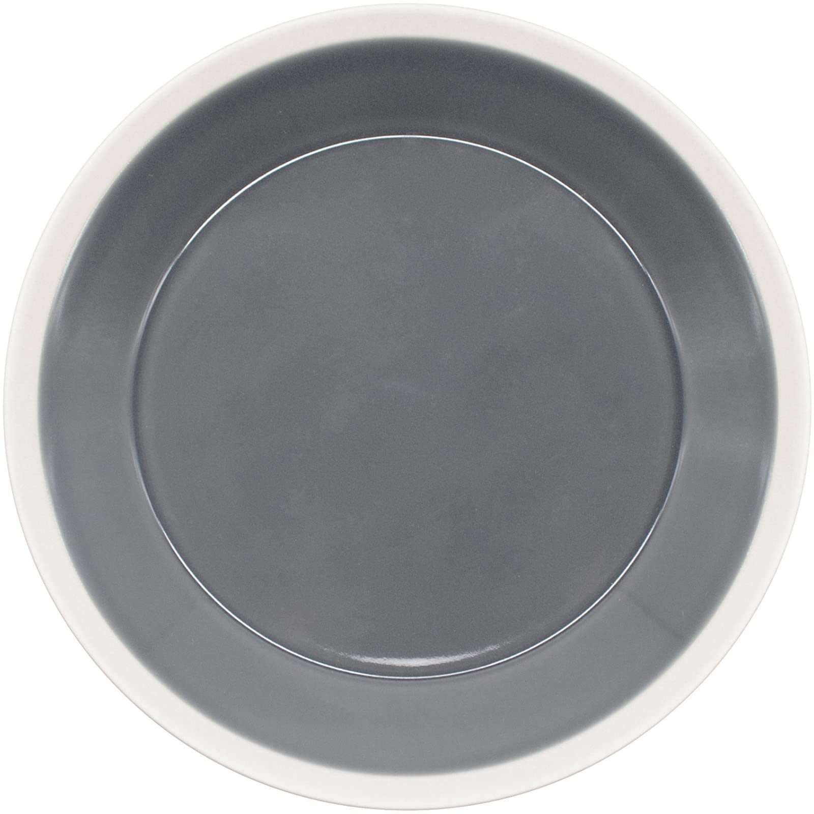 

Yumiko Iihoshi Porcelain x Kimura Glassware 220 Plate Made in Product Number 255572 (Fog Gray) 22cm, Japan, серый