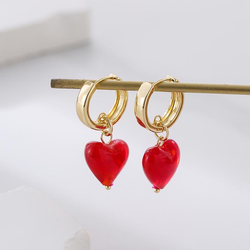 Elegante Ohrringe im Retro-Hongkong-Stil: Echt vergoldetes Kupfer mit Perlen, S925 Silbernadel.