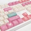 133-Key Keycap PBT DA Profile Keycaps For  61/87/96/98/104/108 Mechanical Keyboard  Cloud Personality for Key Caps