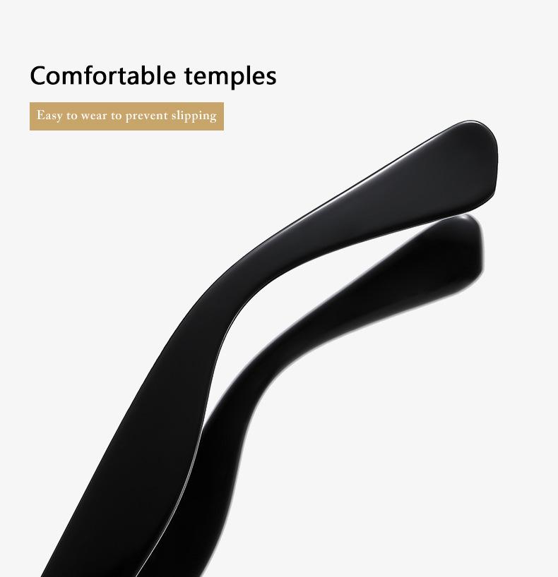 Evropský a americký styl retro nýtované sluneční brýle - Dámská UV ochrana, Malý rám