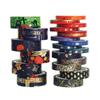 20 Rollen Halloween Festliches Schwarz-Gold-Druck Dekoratives Abdeckband Schwarz-Gold Washi Tape Set für DIY Handkonto