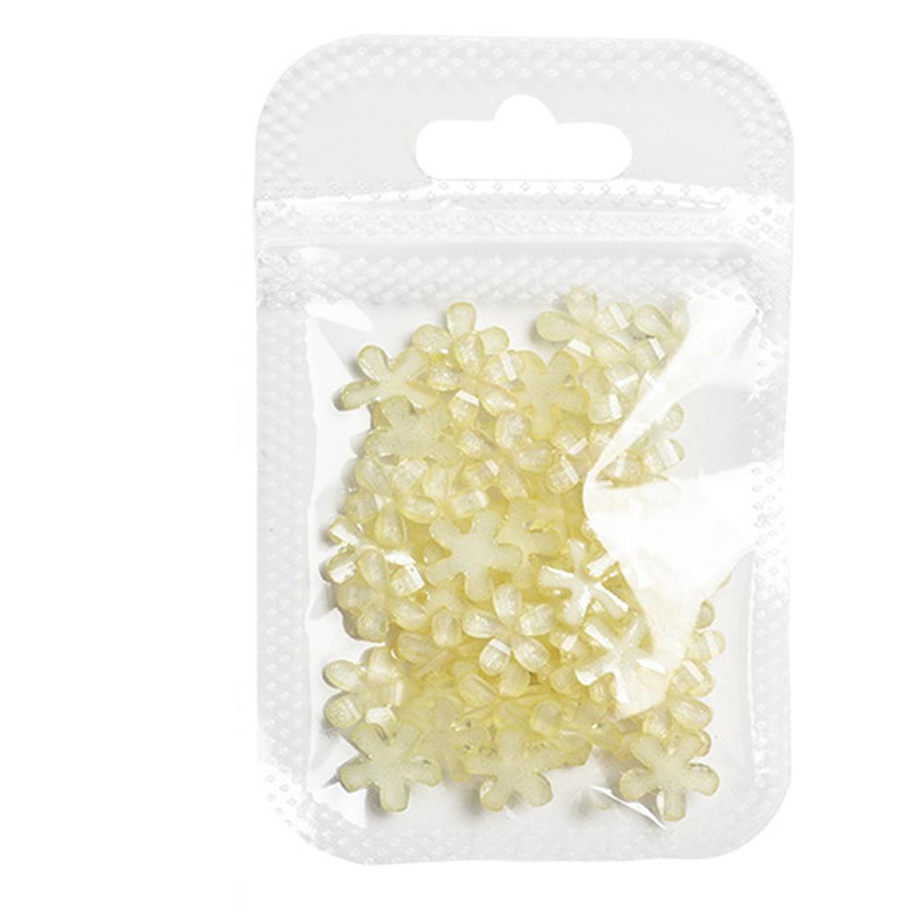 50Pcs Nail Crystals 3D Nail Art Rhinestones 3D Flower Nail Charms Gems Stones for Nails Decorations Makeup Clothes Shoes