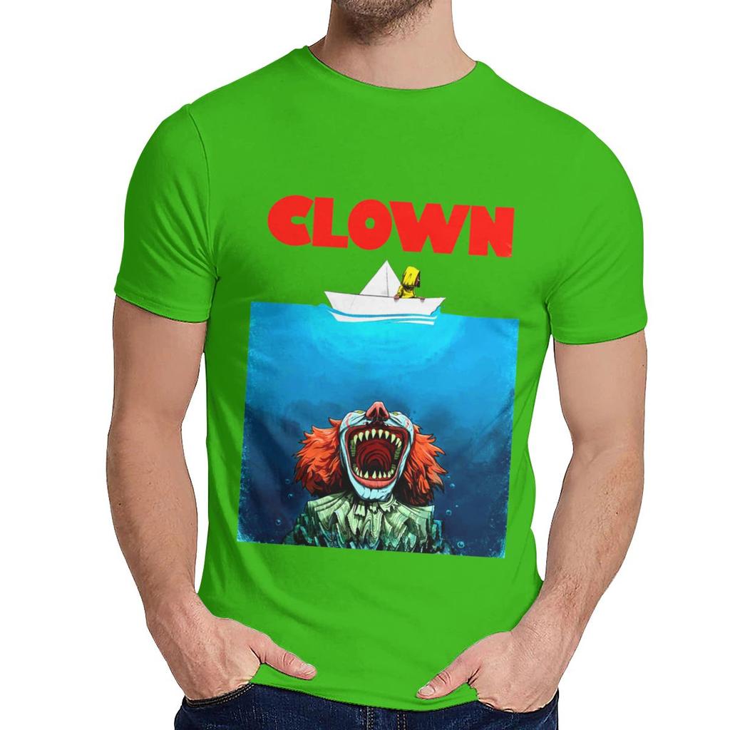 Man S Horror Team Scary Movies It Tee Shirt Clown Under Halloween Quality Cotton Leisure