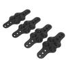4pcs Steering Wheel Cover Massager Steering Wheel Center Marker Massage Grip Anti Slip Silicone Car Interior
