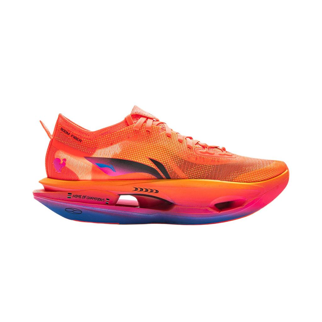Li Ning Feidian 5 ULTRA Running Shoes Unisex Low Top Fluorescent Flame Orange ARMV005-21
