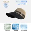 [Factory approval] can tie ponytail sunscreen hat women's summer ice silk breathable big eaves sun hat UV protection bucket hat