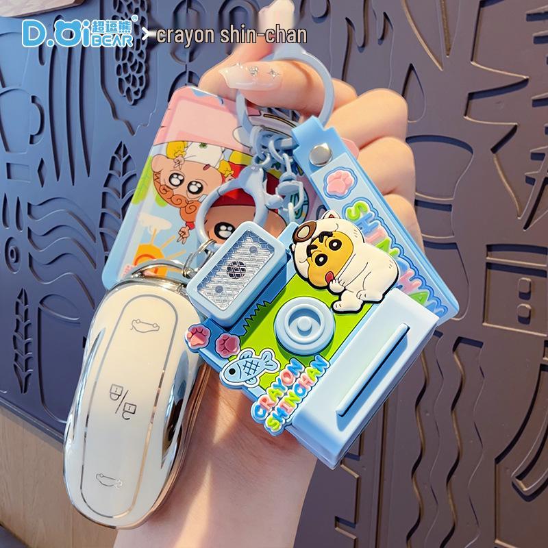 Crayon Shin-chan Kamera Spielzeug & Rucksack Schlüsselanhänger Anhänger
