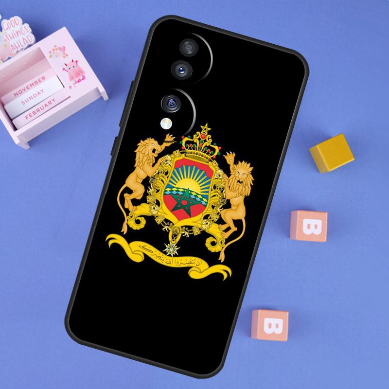 Maroc Morocco Flag Case For Honor X9d X9a X9b X9c X8b X8c Win RT 200 400 Pro 70 90 Magic 7 Lite 5 6 8 Pro Cover