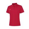 Li Ning Comfortable Breathable Polo Shirt Women Tops Bull-Red APLW242-6