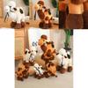 Adorable Plush Camel Toy Soft Stuffed Animal Doll Perfect For Kids Birthday Gifts