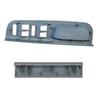 Window Opening Button Frame Set - Left Front for VW Passat, Golf, Jetta - Grey