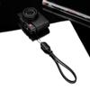 GARIZ Genuine Leather Camera Wrist Strap Black XS-WS1