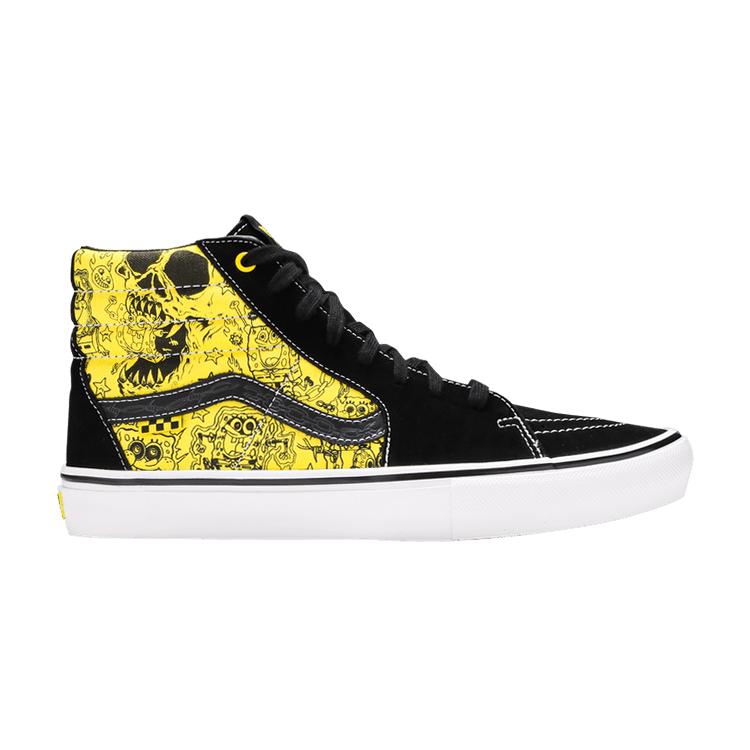 Mike Gigliotti x SpongeBob SquarePants x Vans Skate Sk8-Hi Black Yell 34.5