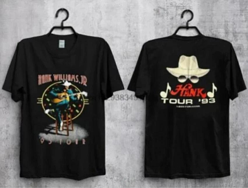 Vintage 1993 Hank Williams Jr Hank Tour 93 Concert Tour T Shirt S