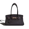 2025 Hot Women's Bag Platinum Fashionable All-matching Commuter Top-layer Cowhide Cross-body Handbag