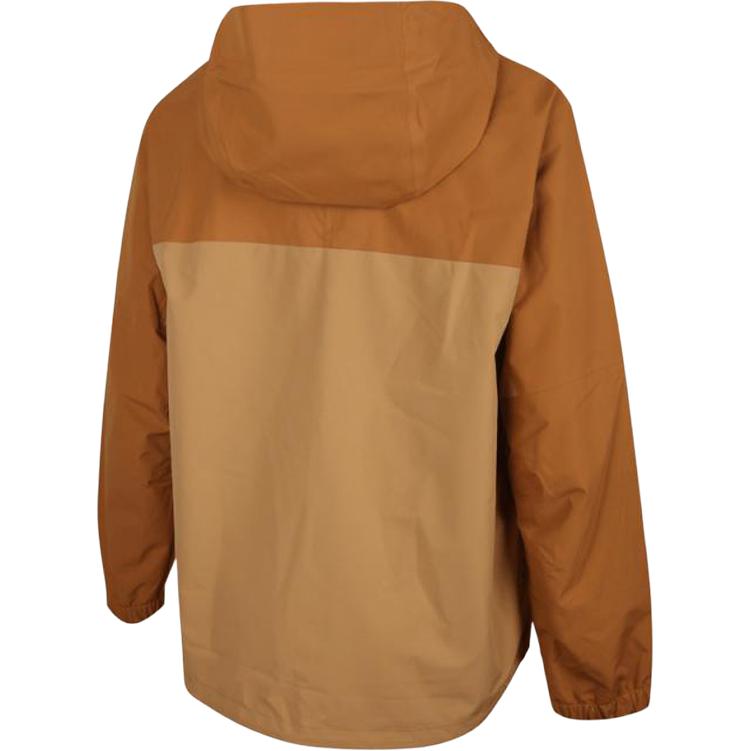 Timberland Color Block Spliced Outdoor Waterproof Hooded Jacket Men Jackets Wheat Light-Wheat A41SF-EW5