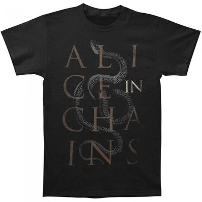 Alice In Chains Unisex-Erwachsene Schlangen-T-Shirt