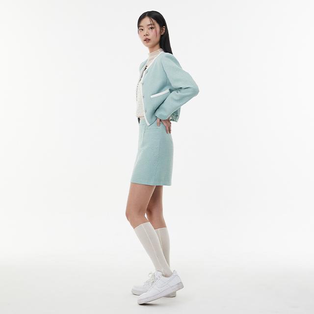Rap (Set-Bottoms) Tweed Mini Skirt Aq1Ws266