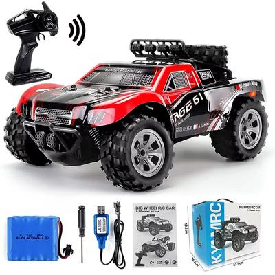 2024 New 1:18 18KM/H 4WD RC Car with LED RC Car High Speed Drift Monster Truck Suitable for Adults Kids Toys Gifts