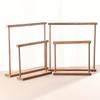 1pc Jewelry Display Stand with Sturdy Wooden Base - Organizer for Necklace, Earrings, Bracelets - Elegant Beams - Perfect for Home