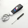 Car Carbon fiber Key Ring Chain Holder Car Key Ring For BMW M Power X1 e84 X3 f25 X5 e53 x6 e71 ix3 i3 320i 330d M4 1 3 5 Series mkhr65