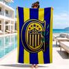 Rosario Central Crest Beach Towel, Quick-drying, Easy to Care for, Suitable for Both Fitness and Beach Vacations,Sports Essential
