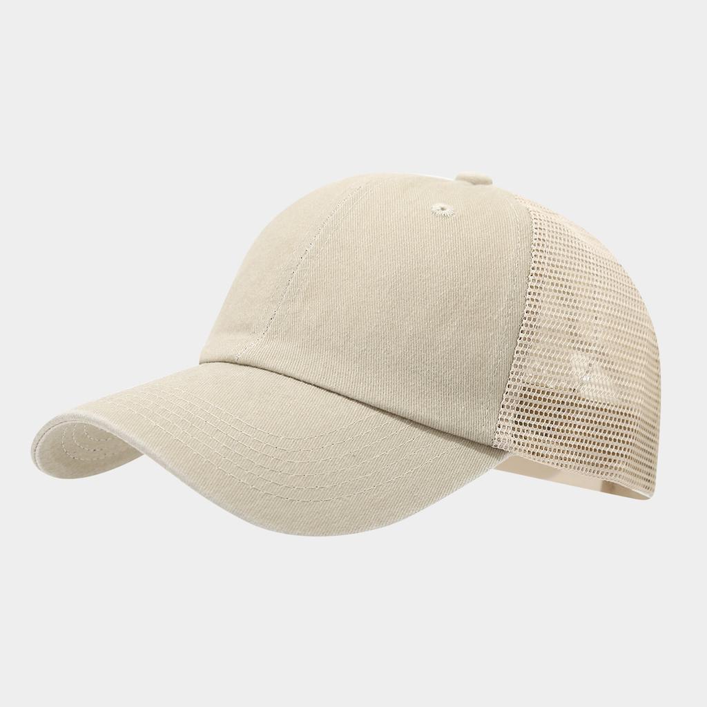 Summer New Mesh Baseball Cap Men's and Women's Outdoor Leisure Sports Fashion Breathable Visor Truck Driver Hat