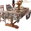 Dining Table Fabric Plant Flower Thickened Fabric Tablecloth Coffee Table Dust Hot-Selling Spot Manufacturer