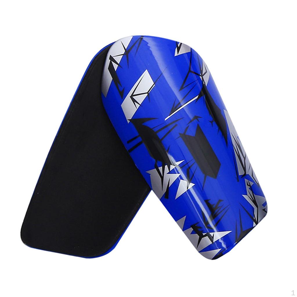 2 stück Fußball Shin Guards Fußball Pads Leichte Kalb Schutz Bord Bein Schutz für